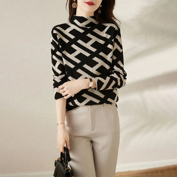 Stilla | Elegant, Geometrisk Og Behagelig Pullover