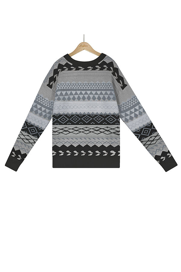 Stilla | Snowdrift Pullover Strikket Trøje