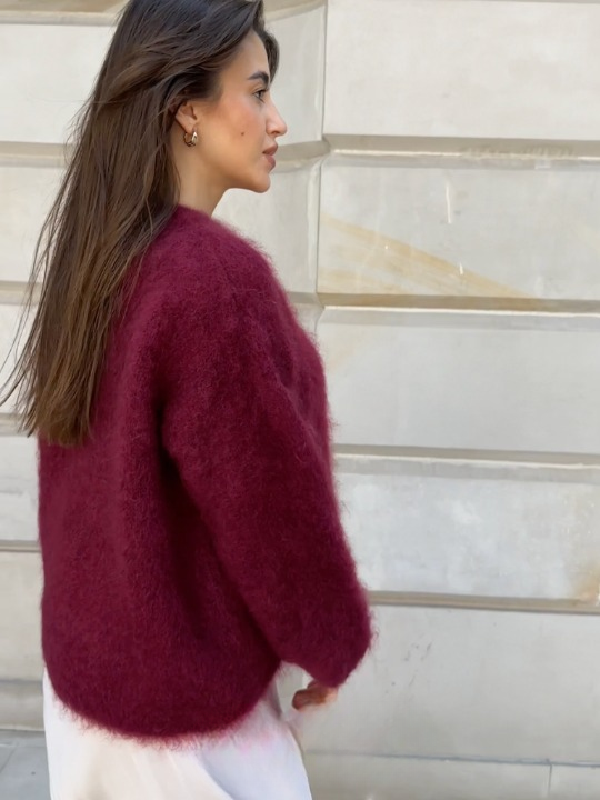 Stilla | blød Mohair-strikpullover