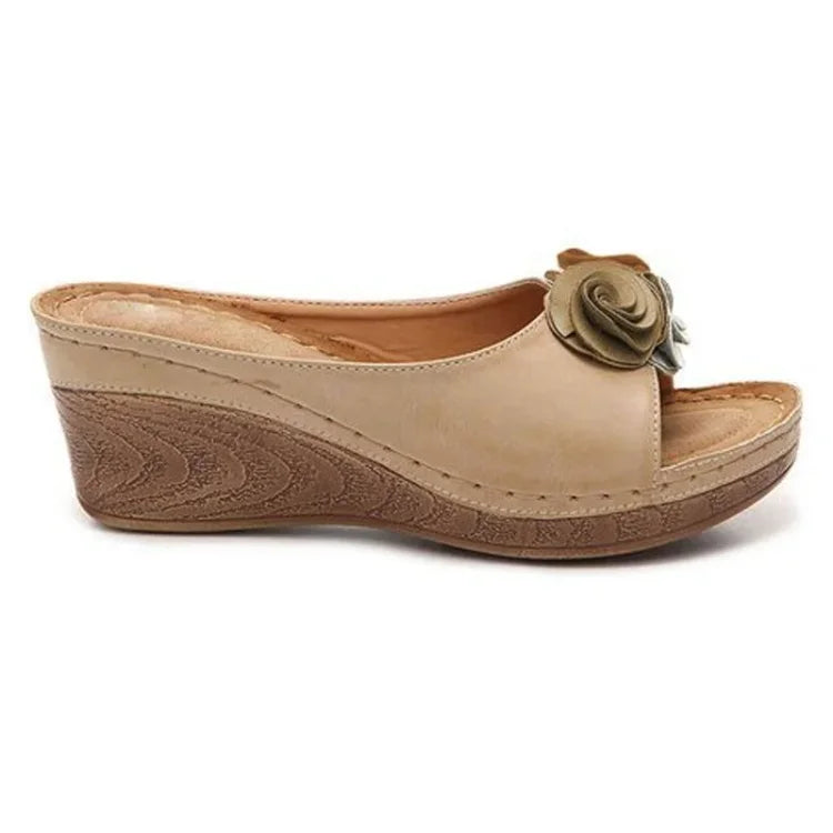 Stilla | Orthopædiske Sandaler I Blomsterdesign