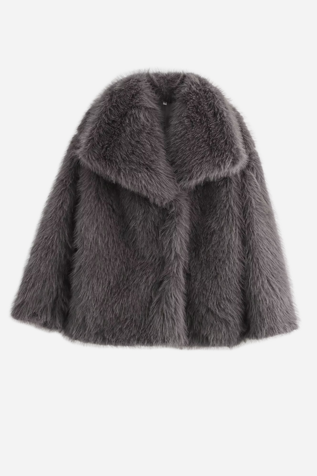 Stilla | Faux-fur-sjal-kravejakke