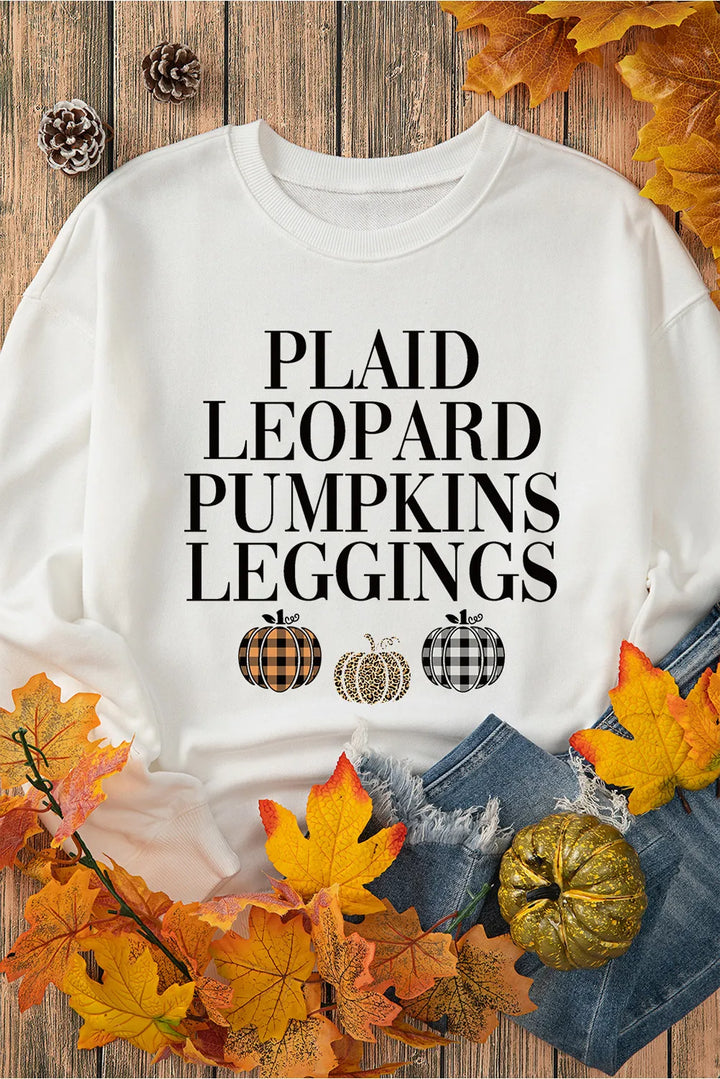 Stilla | Sweatshirt med Rundhals og Lange Ærmer med Grafisk Bogstav