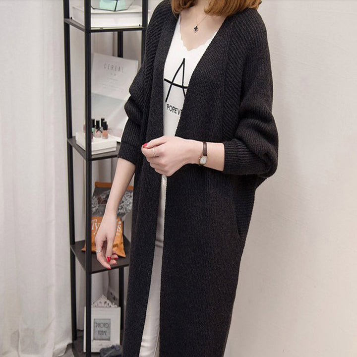 Femme Langærmet Åben-Front Cardigan Stilla