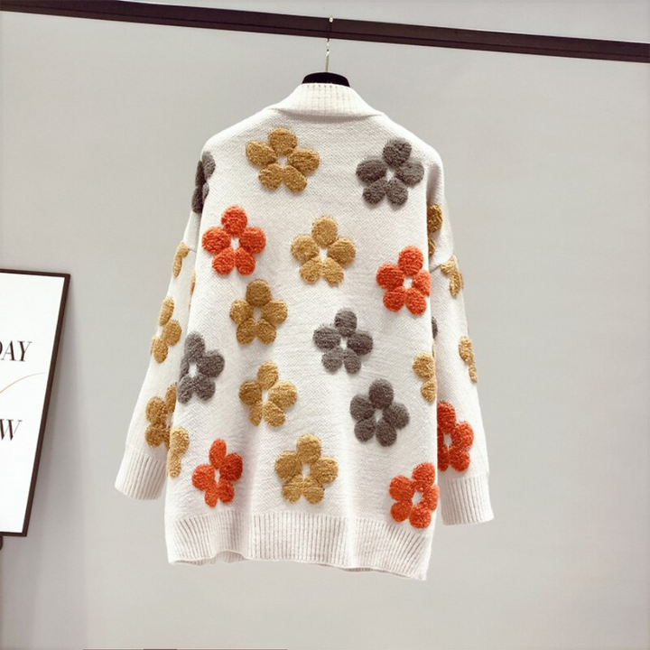 Stilla | Blomster Cardigan Dame