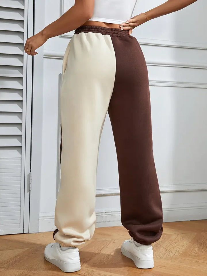 Stilla | Elegant Joggingbukser Til Kvinder Med Color-block-design
