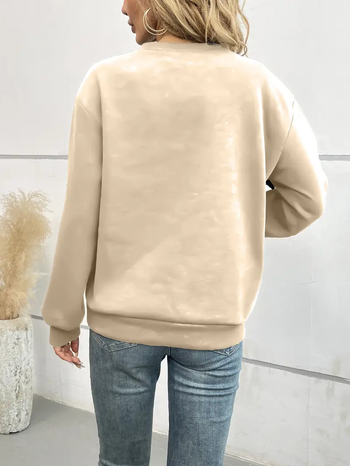Stilla | Overdimensionerede bomulds sweater med knude