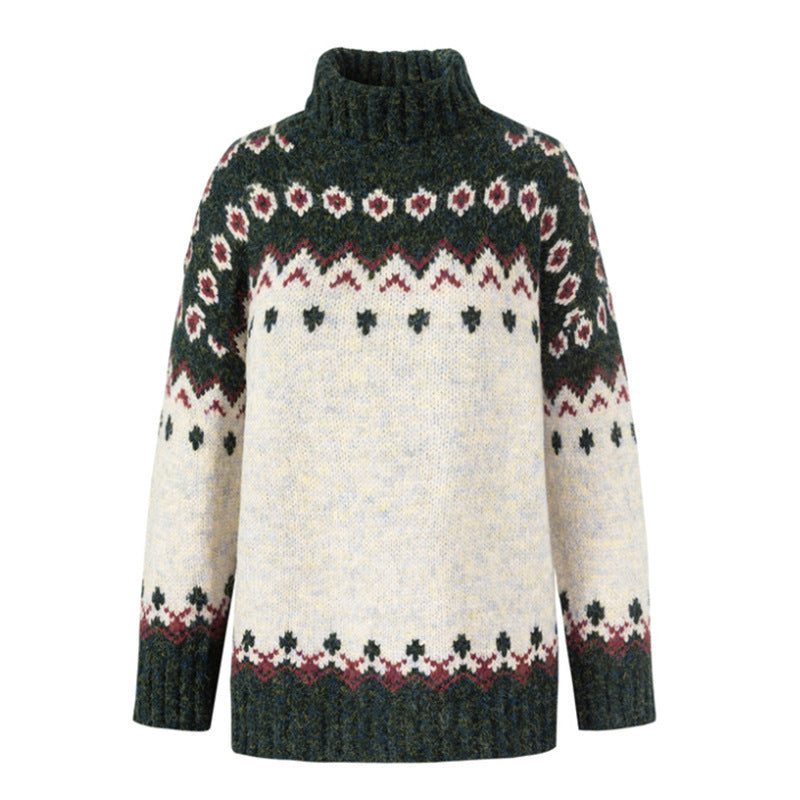 Stilla | Strikket Sweater I Norsk Stil