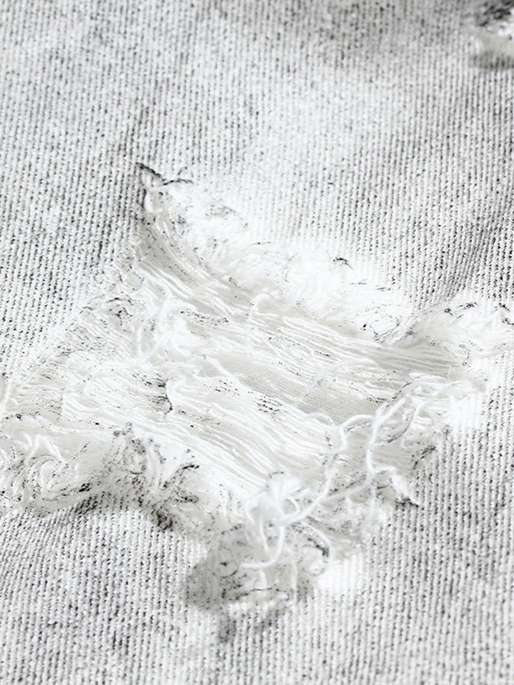 Stilla | Distressed Bredde Ben Jeans