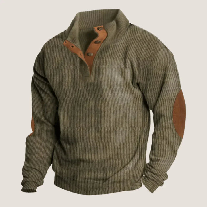 Stilla | Stilfuld Rib Pullover til Mænd