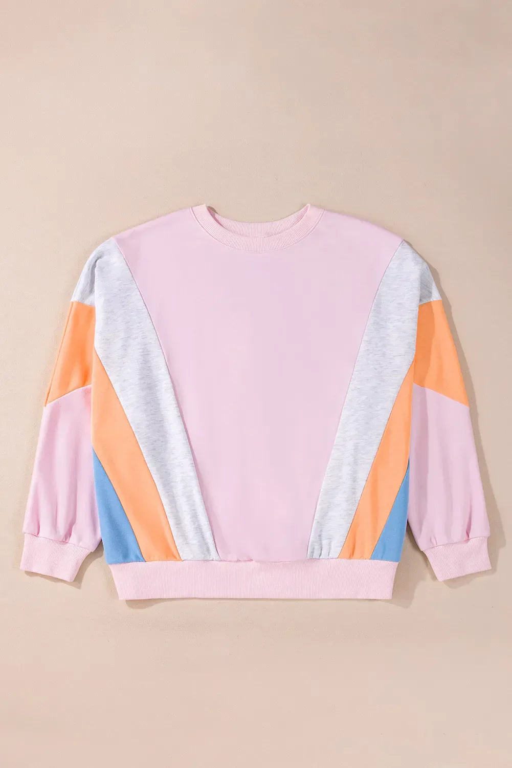Stilla | Sved Colorblock Med Rund halsudskæring og Lange Ærmer