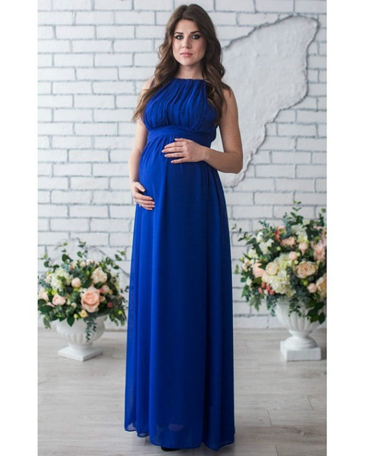 Dame Elegant Chiffon Graviditetskjole Stilla