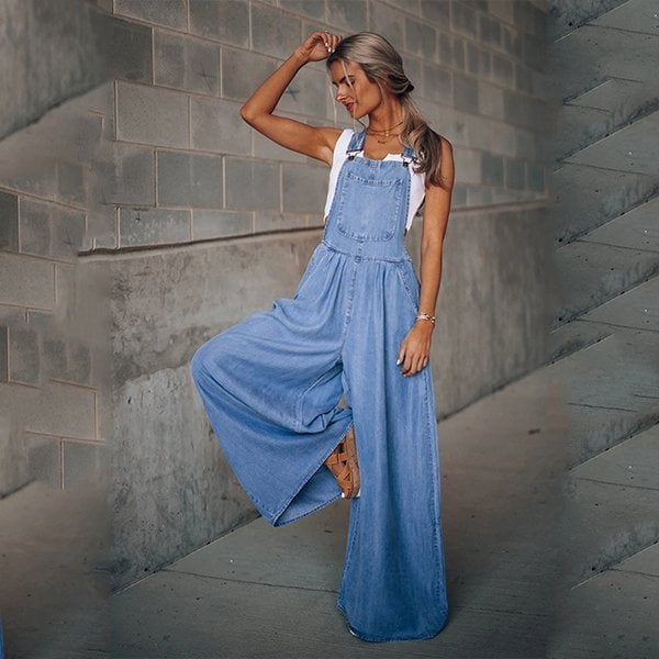 Stilla | Dame Denim Jumpsuit Design