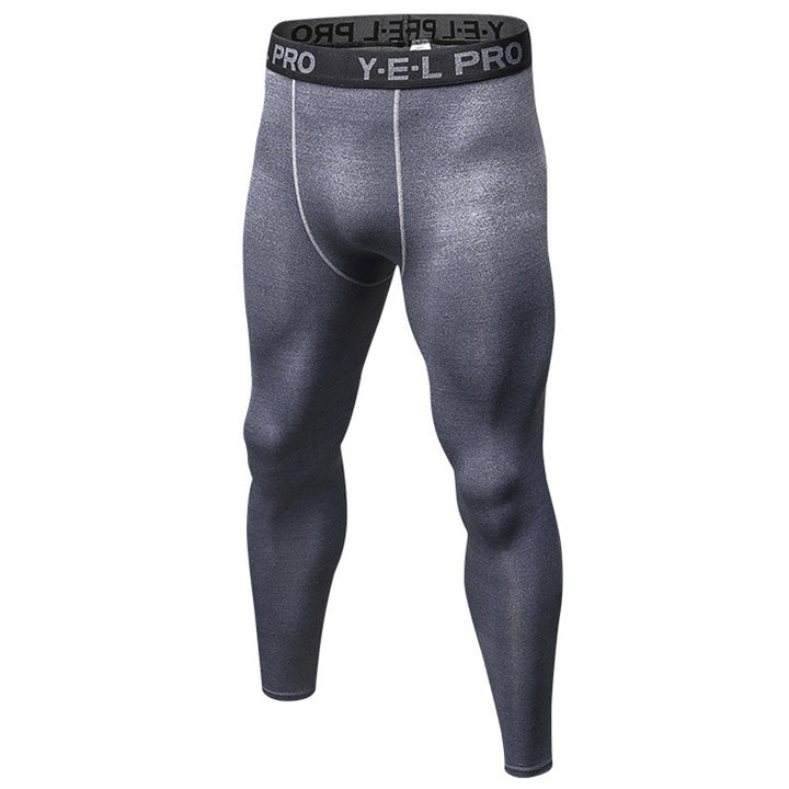 Herrer kompressions-løbetights med fugtregulerende teknologi og ergonomisk snit Stilla