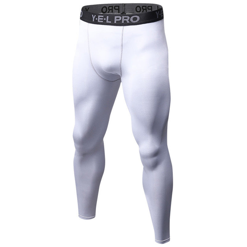 Herrer kompressions-løbetights med fugtregulerende teknologi og ergonomisk snit Stilla