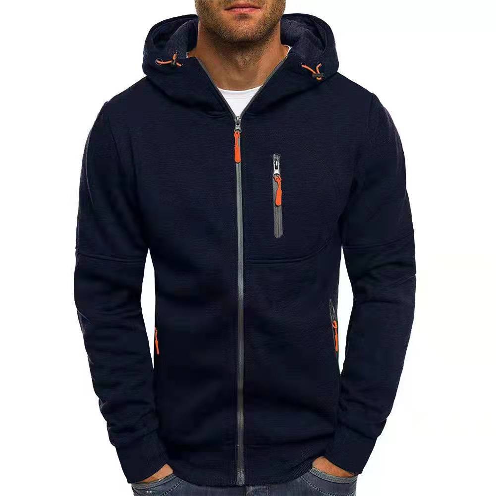 Stilla | Varm Hoodie med lynlås til mænd