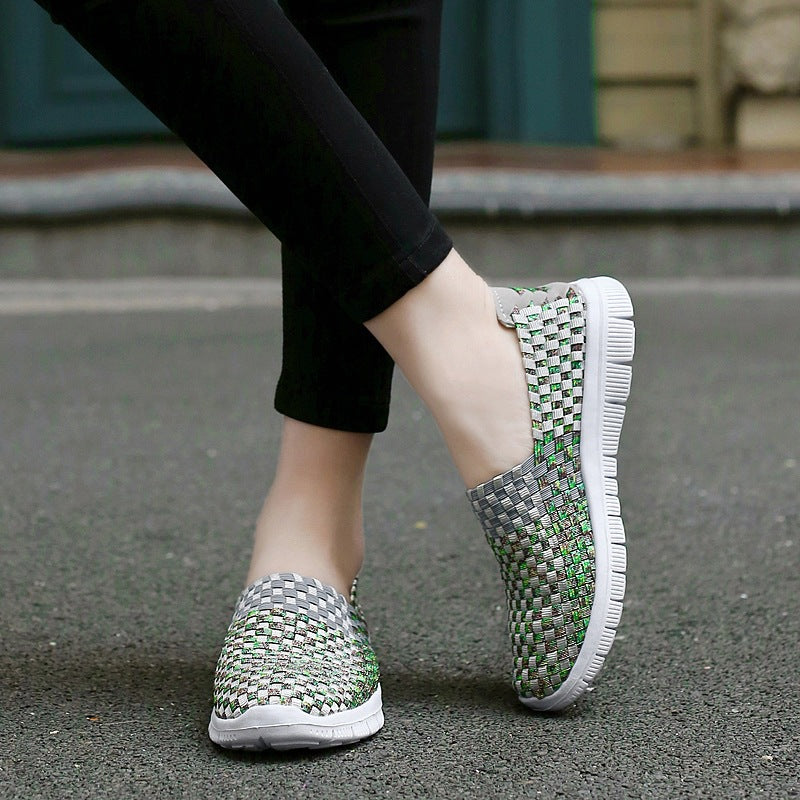 Femme Let Slip-On Vævede Sneakers Stilla