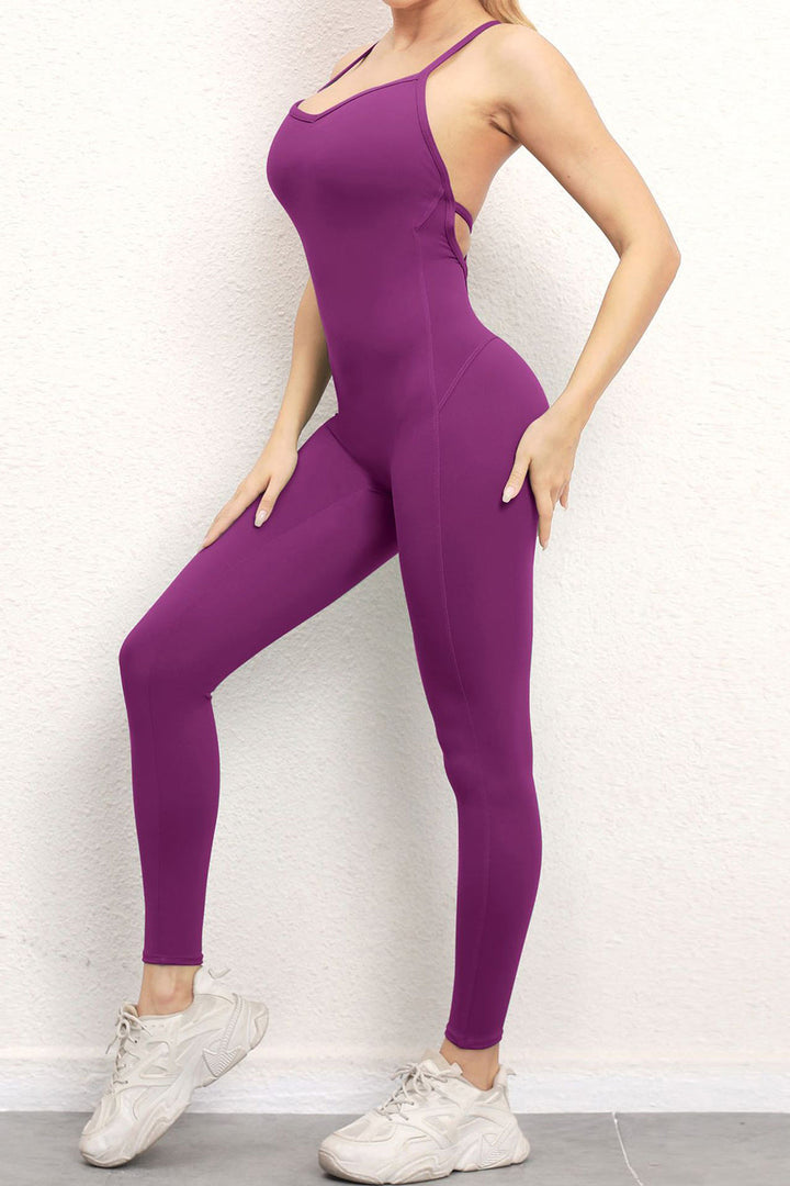 Stilla | Spaghetti Strop Aktiv Jumpsuit