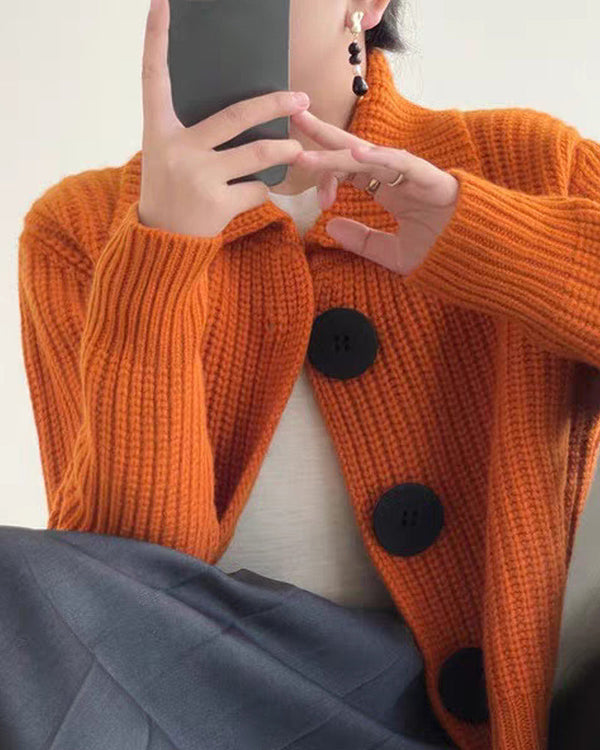 Stilla | Cardigan med store knapper til kvinder