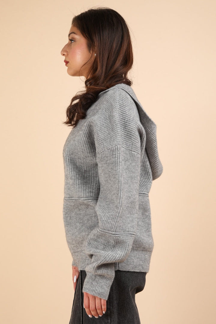 Stilla | Sweatshirt med hætte og drop shoulder