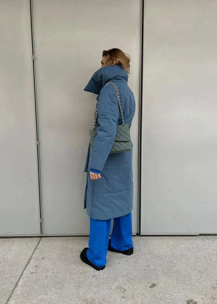 Stilla | Overdimensioneret Stålkravefrakke