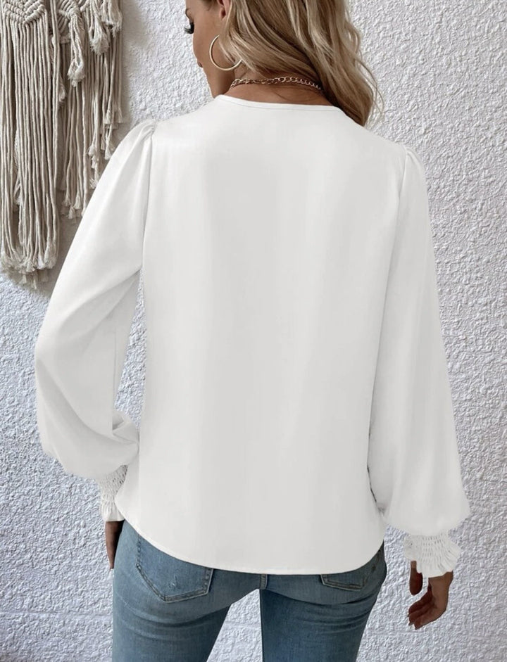 Stilla | Bluse Romantique med lanterneærmer