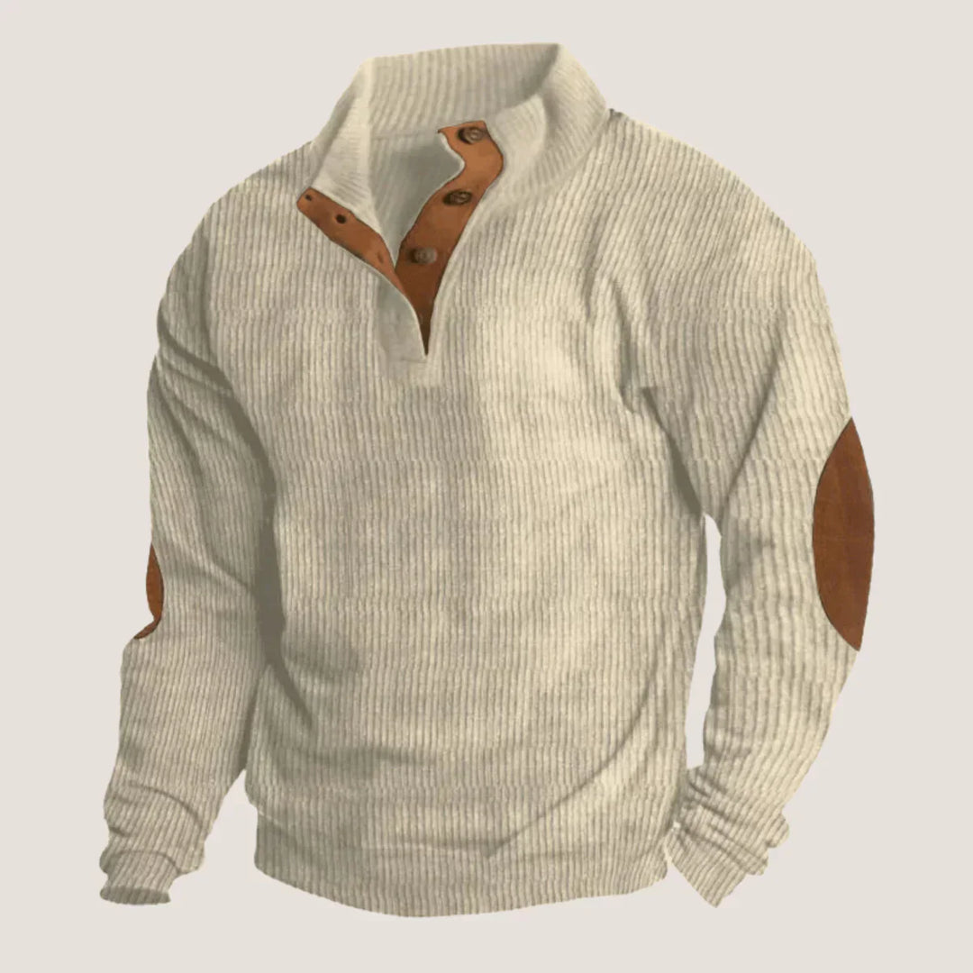 Stilla | Stilfuld Rib Pullover til Mænd