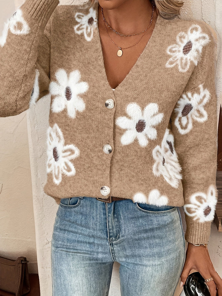 Stilla | Blomstret Pullover Til Damer