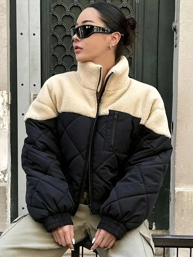 Stilla | Fleece-steppjakke