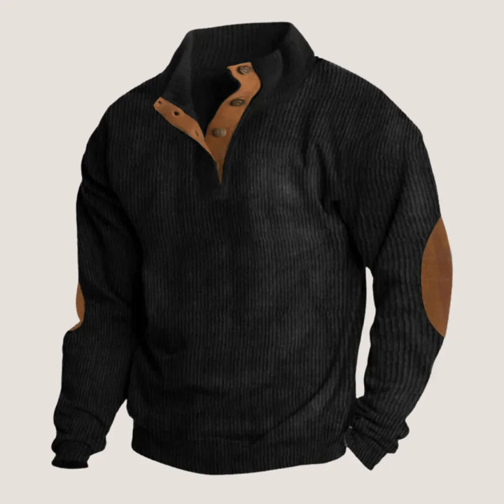 Stilla | Stilfuld Rib Pullover til Mænd