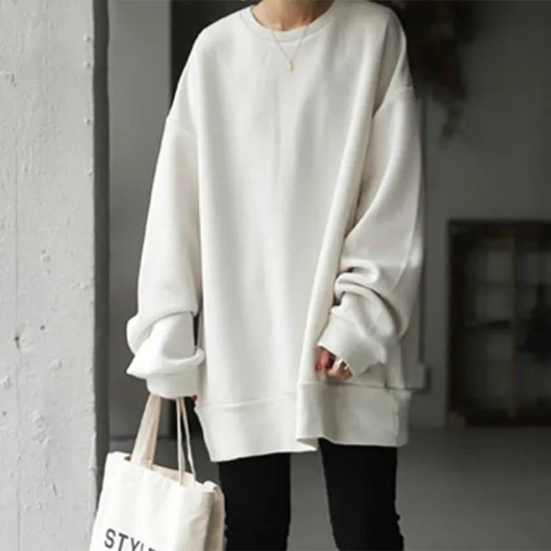 Stilla | Modisk Hættetrøje med ædel Look