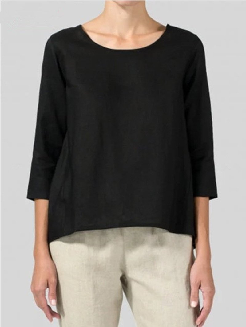 Stilla | Minimalistisk Afslappet Bluse