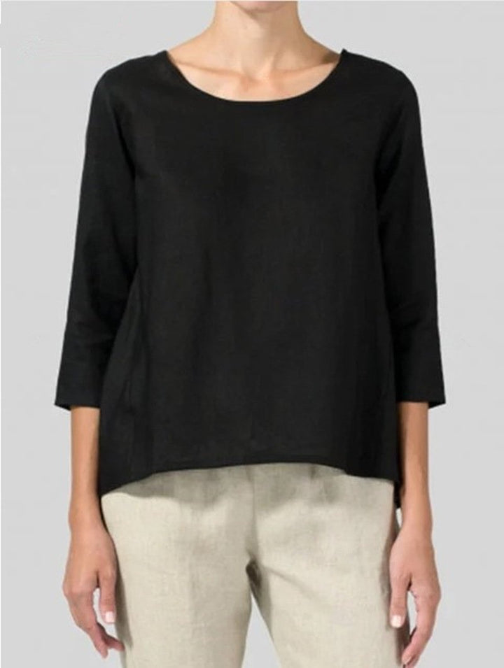 Stilla | Minimalistisk Afslappet Bluse