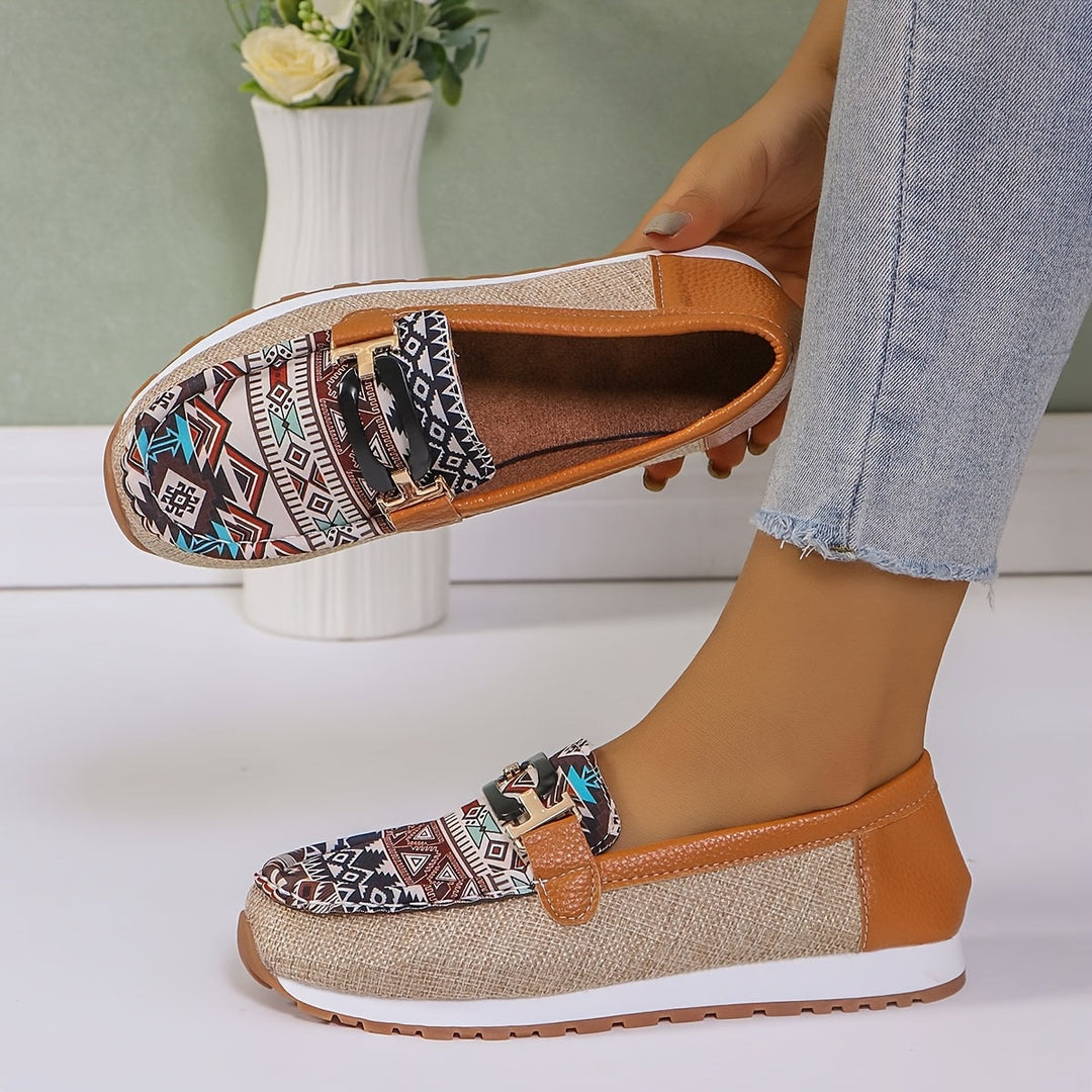 Stilla | Dame Slip on Mokasiner Britisk Stil