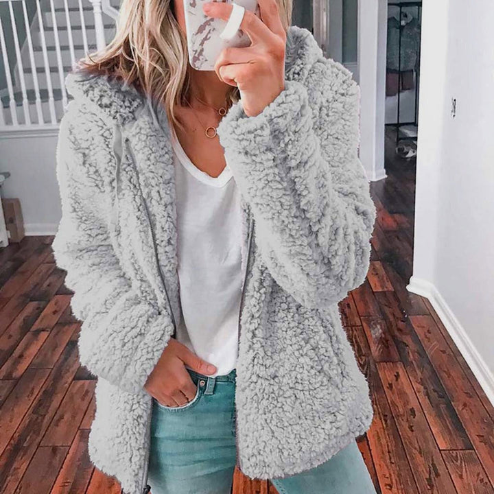 Stilla | Teddy-stil fleece-hoodie-kappe