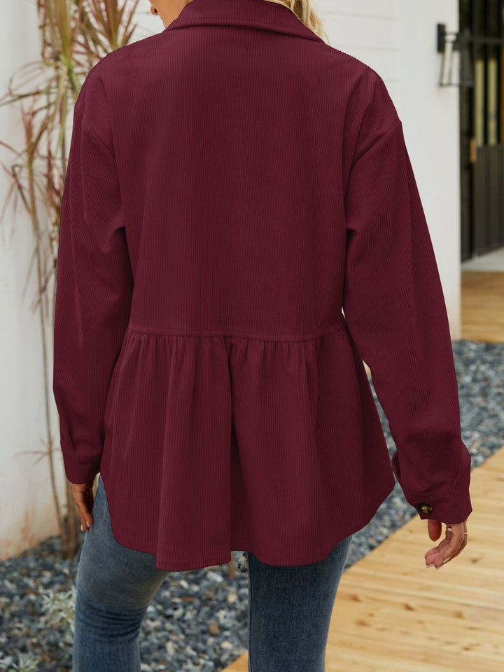 Stilla | Button Down Skjorte Med Lange Ærmer