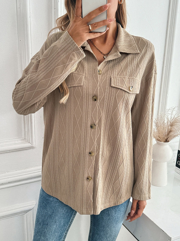 Stilla | Blazer Med Struktureret Krave