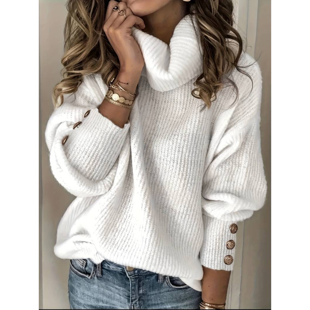 Stilla | Rullekrave sweater til kvinder fra Calido