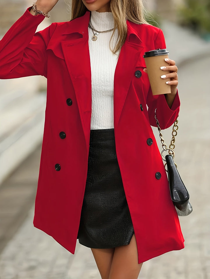 Stilla | Elegant Efterår Trenchcoat Til Damer