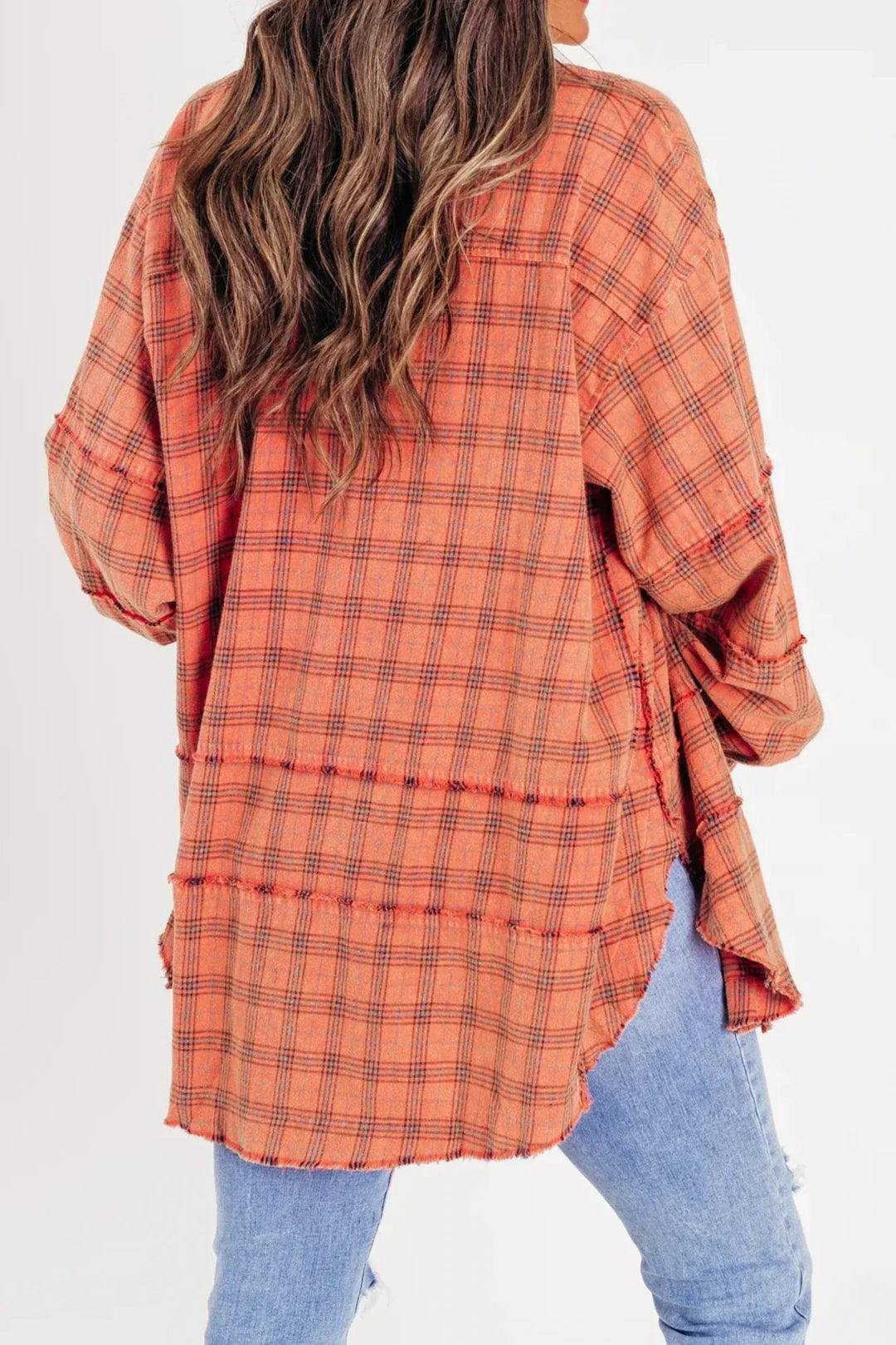Stilla | Overdimensioneret Vasket Flannel