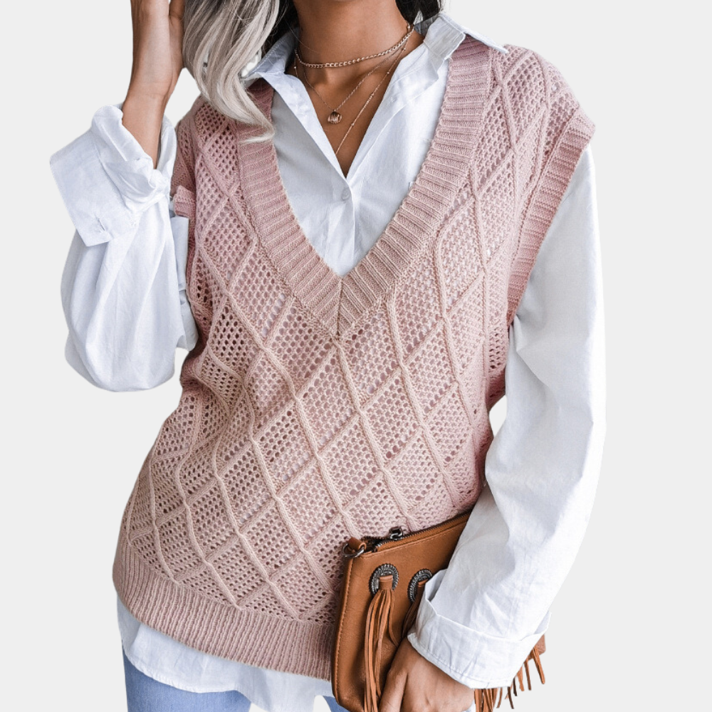 Stilla | Elegant strikvest til damer