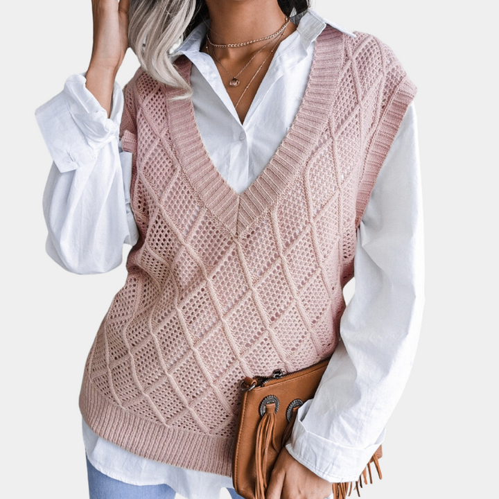 Stilla | Elegant strikvest til damer