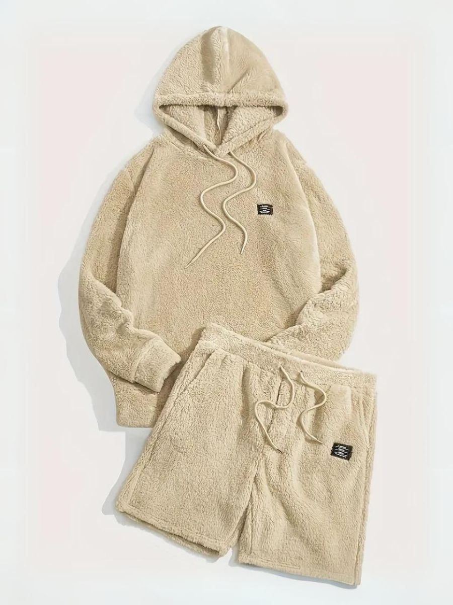Stilla | Fluffy Hættetrøje Og Shorts