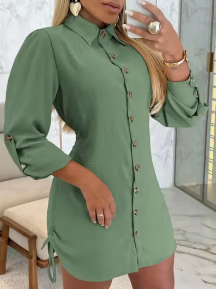 Stilla | Elegant Skjortekjole
