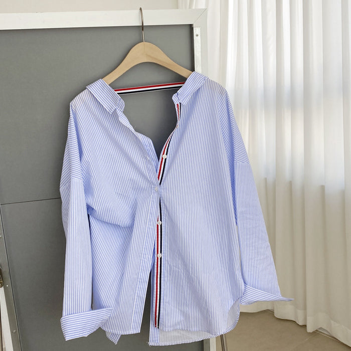 Stilla | For- Og Bagside Langærmede T-shirts