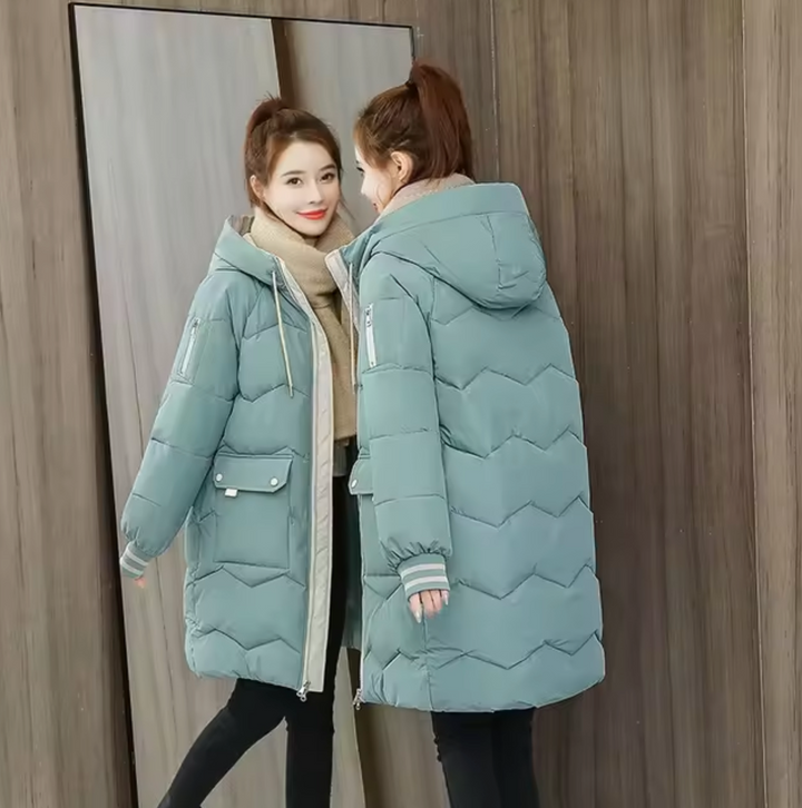 Stilla | Lang bomulds parka