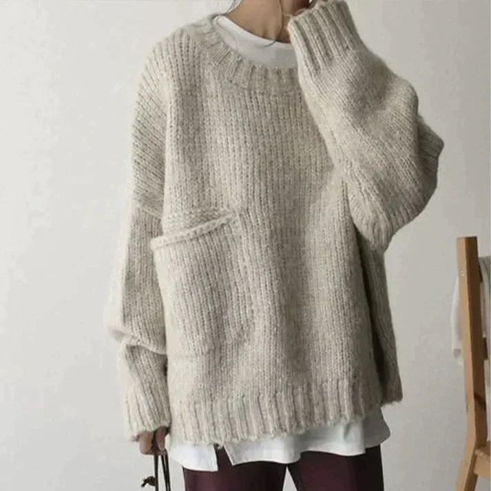 Stilla | Pullover med lomme