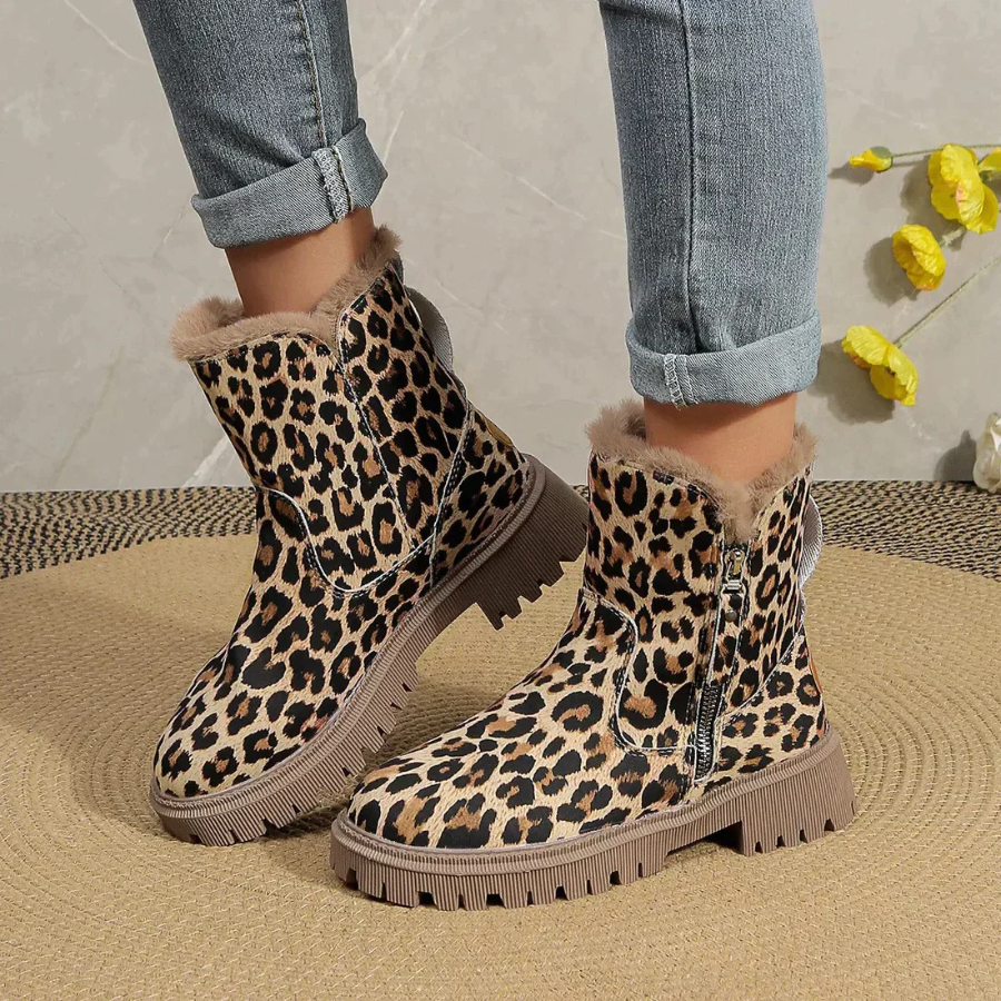 Stilla | Dame Støvler Leopardmønster