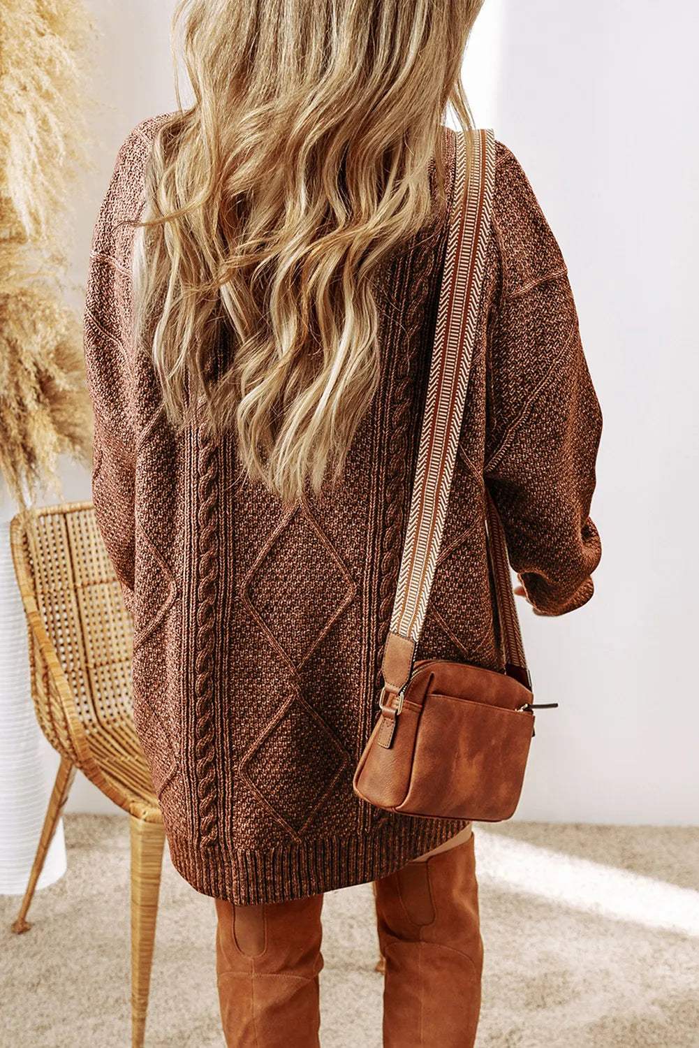 Stilla | Lang Sweater Stilfuld