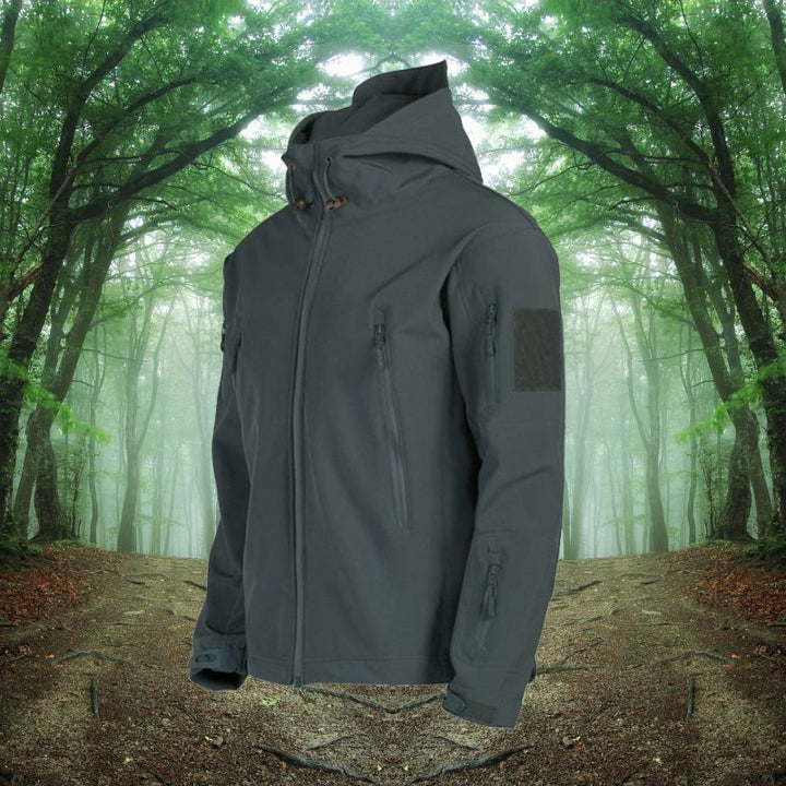 Stilla | Herre Softshell Vinterjakke - Hætte Fuldt Zipper