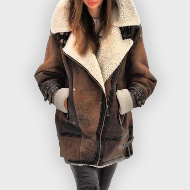 Stilla | Shearling Flyverjakke